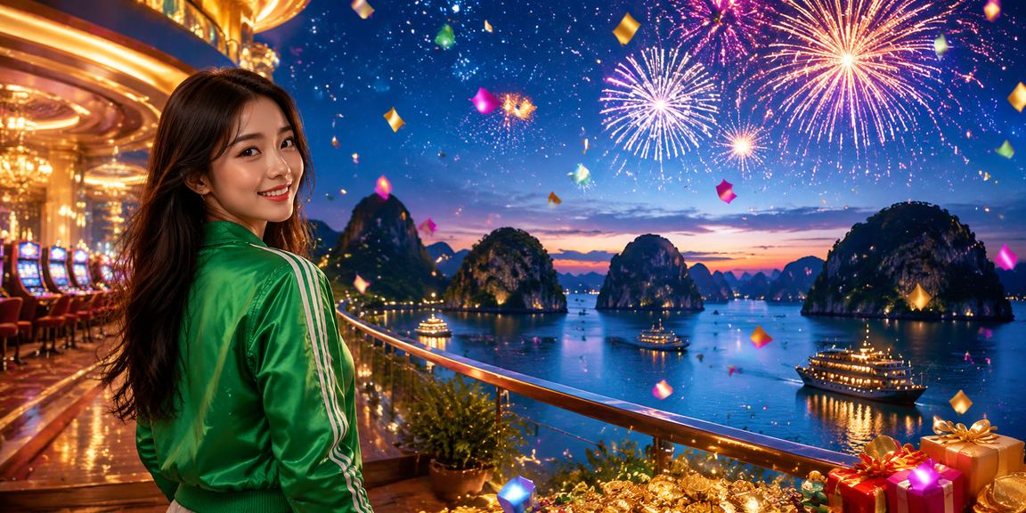 Không gian giải trí casino nhìn ra vịnh Hạ Long